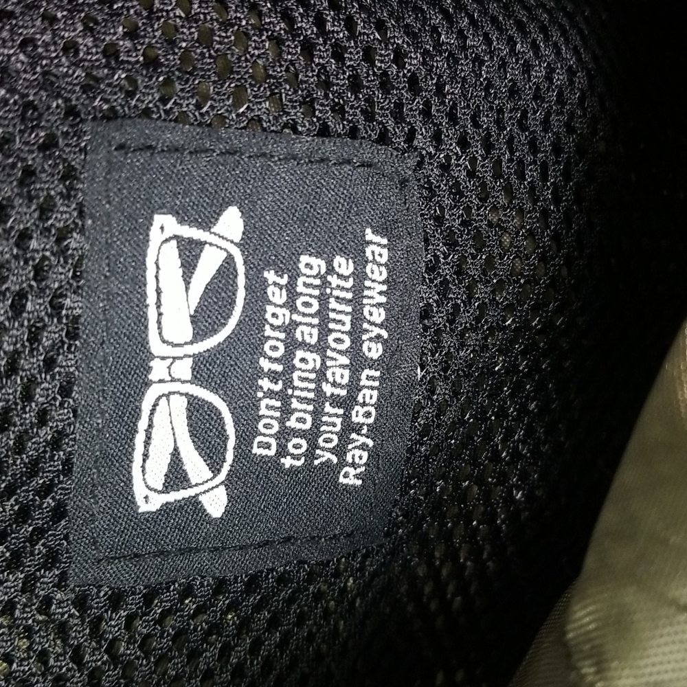 RAY BAN NEVER HIDE BLACK MESH TOTE - Picture 3 of 7